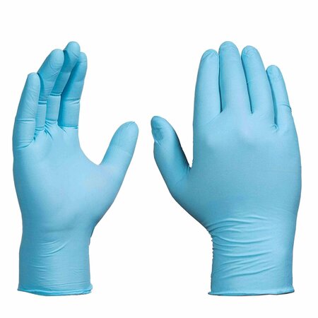 Gloveworks Nitrile Disposable Gloves, 5 mil Palm, Nitrile, 2XL, 1000 PK, Blue INPF49100